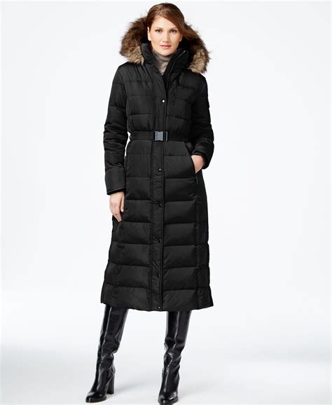 michael kors long black puffer coat|michael kors puffer coat sale.